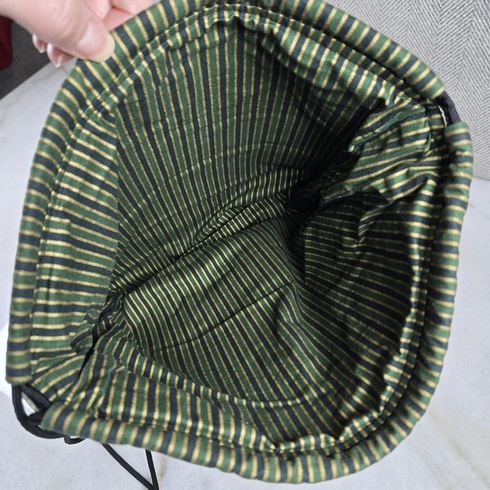 Star Wars The Child Grogu Drawstring Backpack Green Snakeskin Baby Yoda